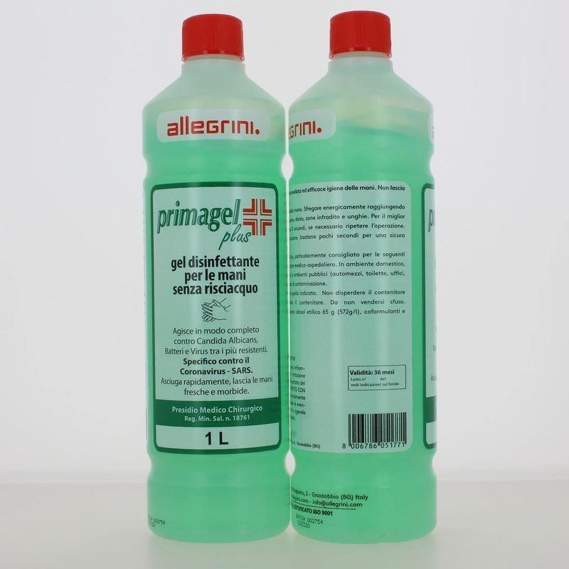 Primagel Plus Allegrini Gel Mani 1 Litro Igienizzanti per mani
