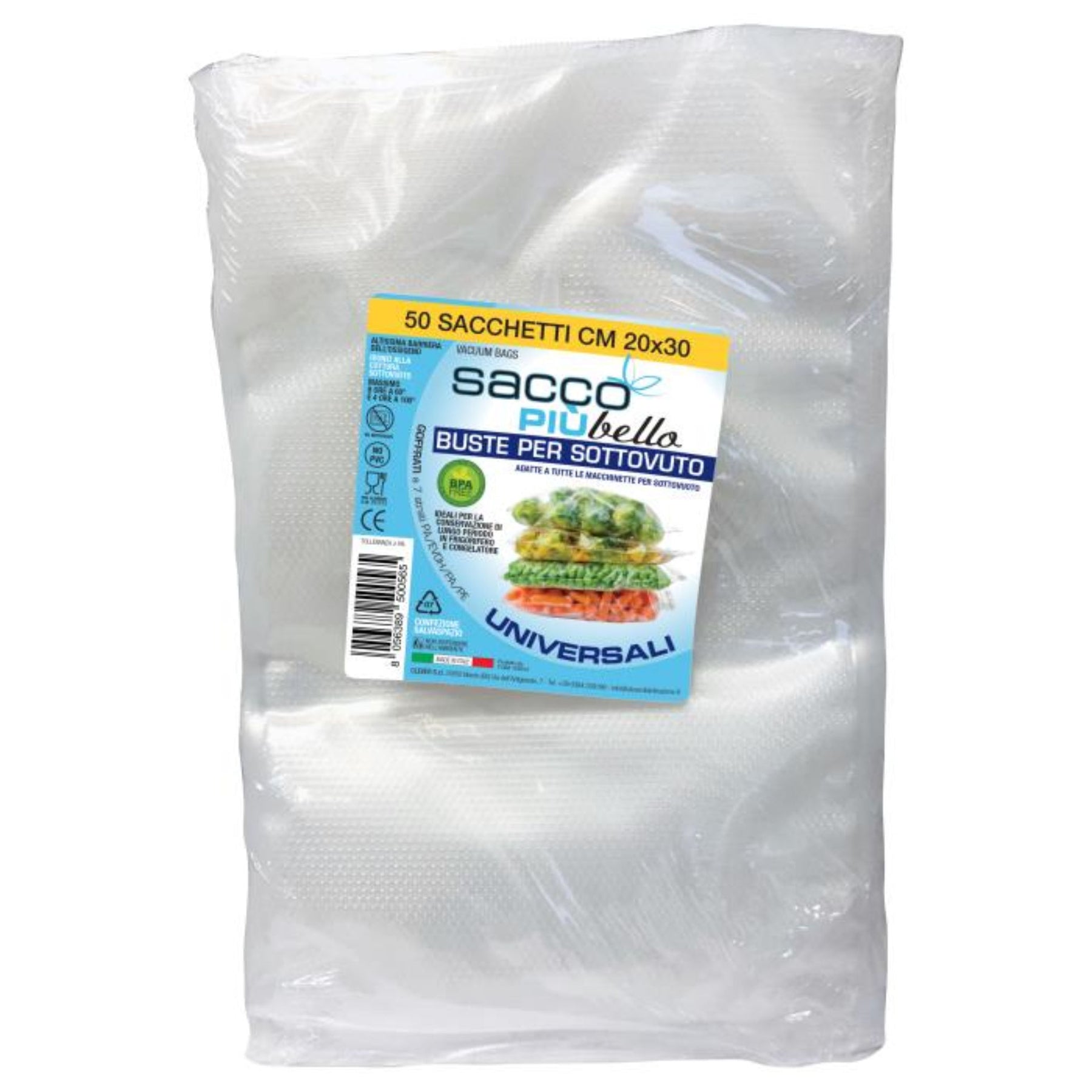 Saco más hermoso para bolsas de vacío 50 pcs 20x30cm universal