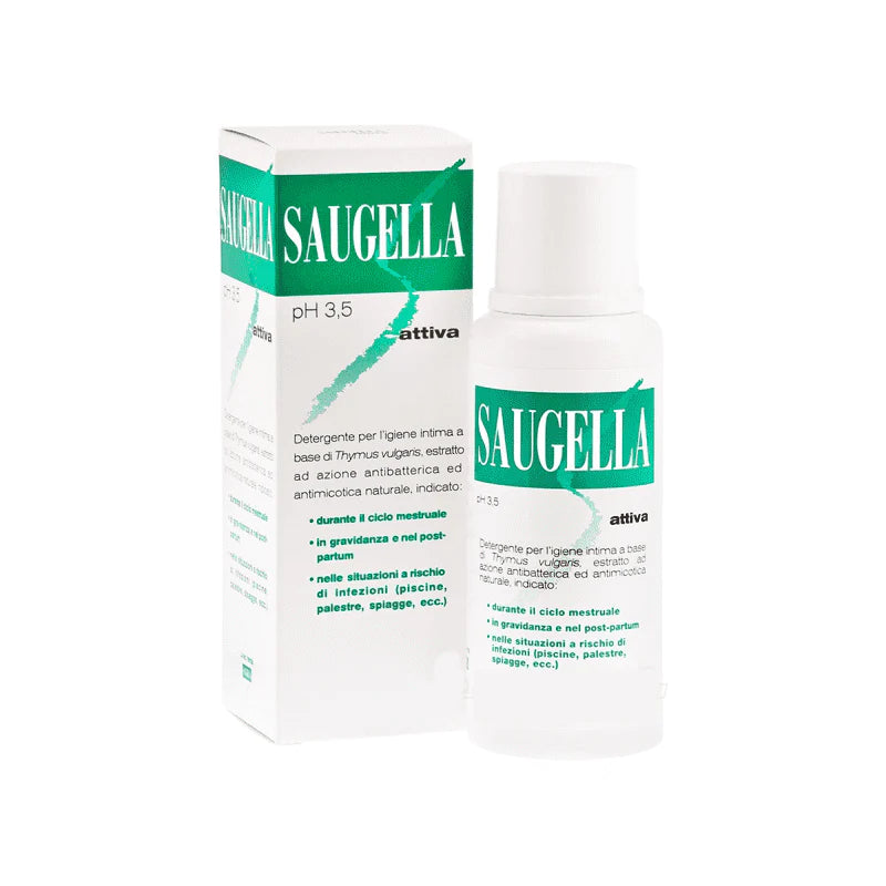 Saugella Attiva Detergente Intimo pH3,5 250Ml - Lattebebe online