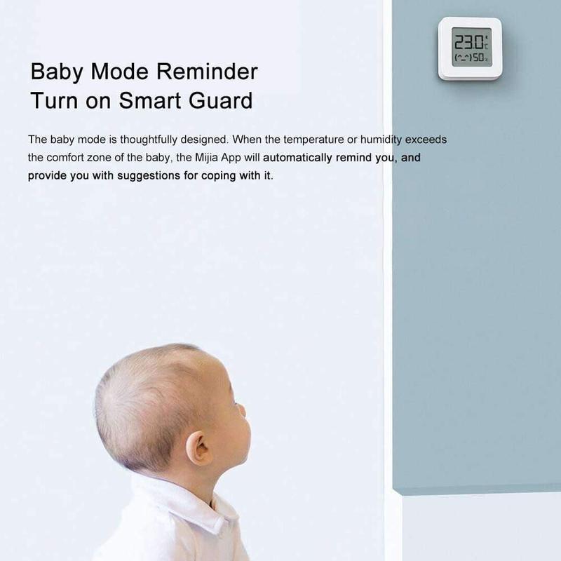 Xiaomi Mi Igrometro Termometro Digitale Termometro Bluetooth Misuratore di umidità e Temperatura
