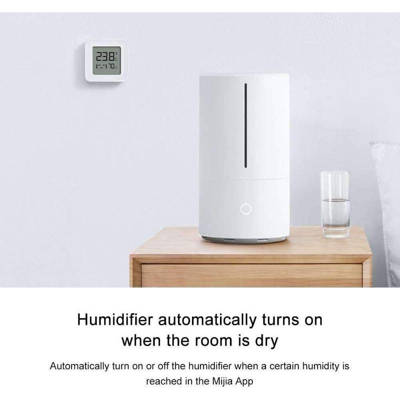 Xiaomi Mi Igrometro Termometro Digitale Termometro Bluetooth Misuratore di umidità e Temperatura