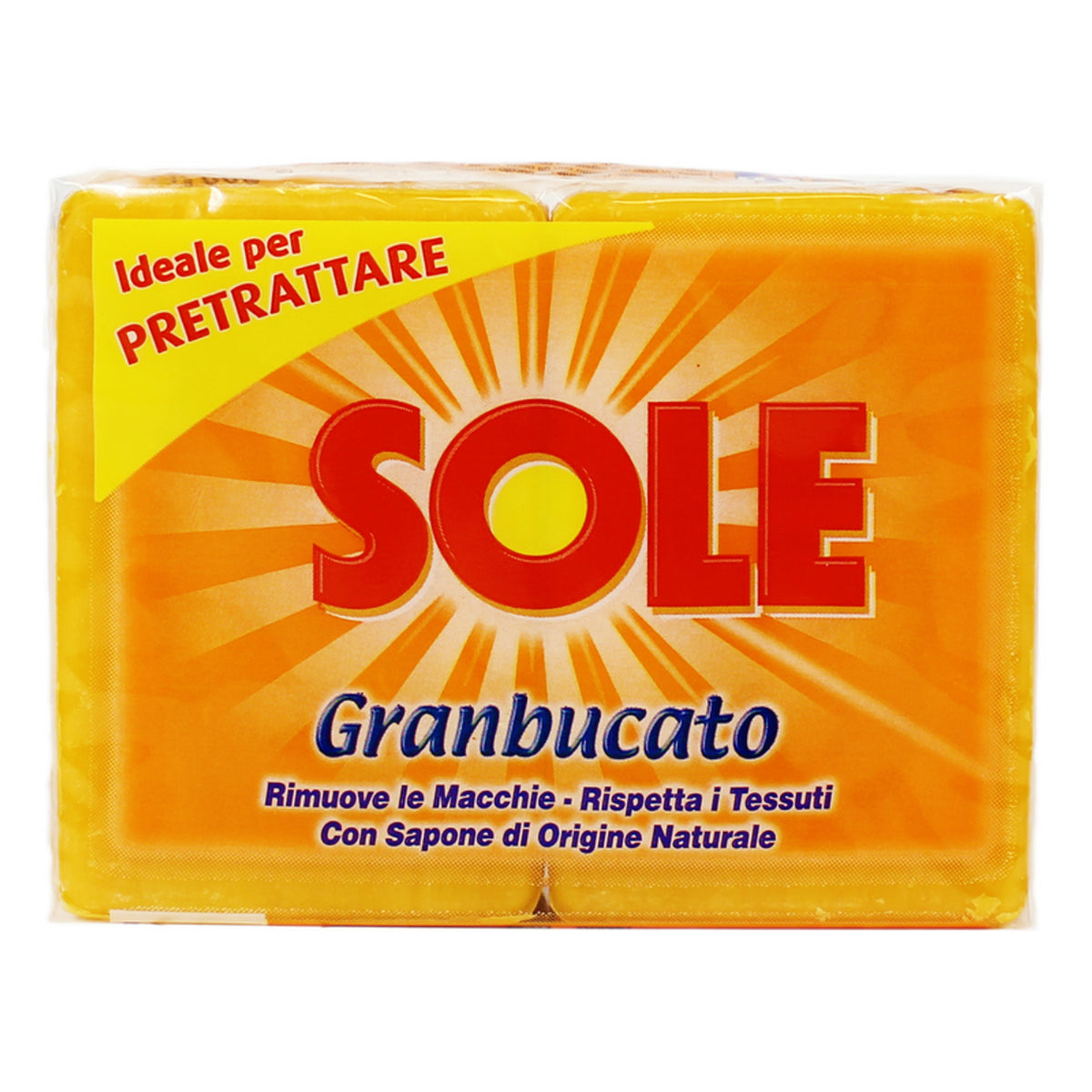 Sole Soap Laundry 250 Gr X 2 Geel