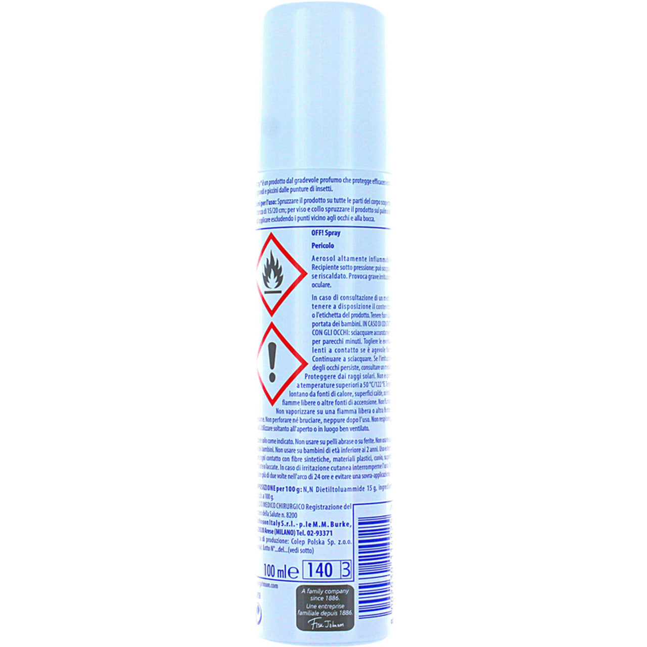 Ki! 100 ml -es spray -anti -Preriest Repellens