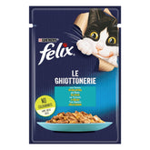 Purina Felix Le Ghiottonerie mit Thunfisch für ausgewachsene Katzen 85g