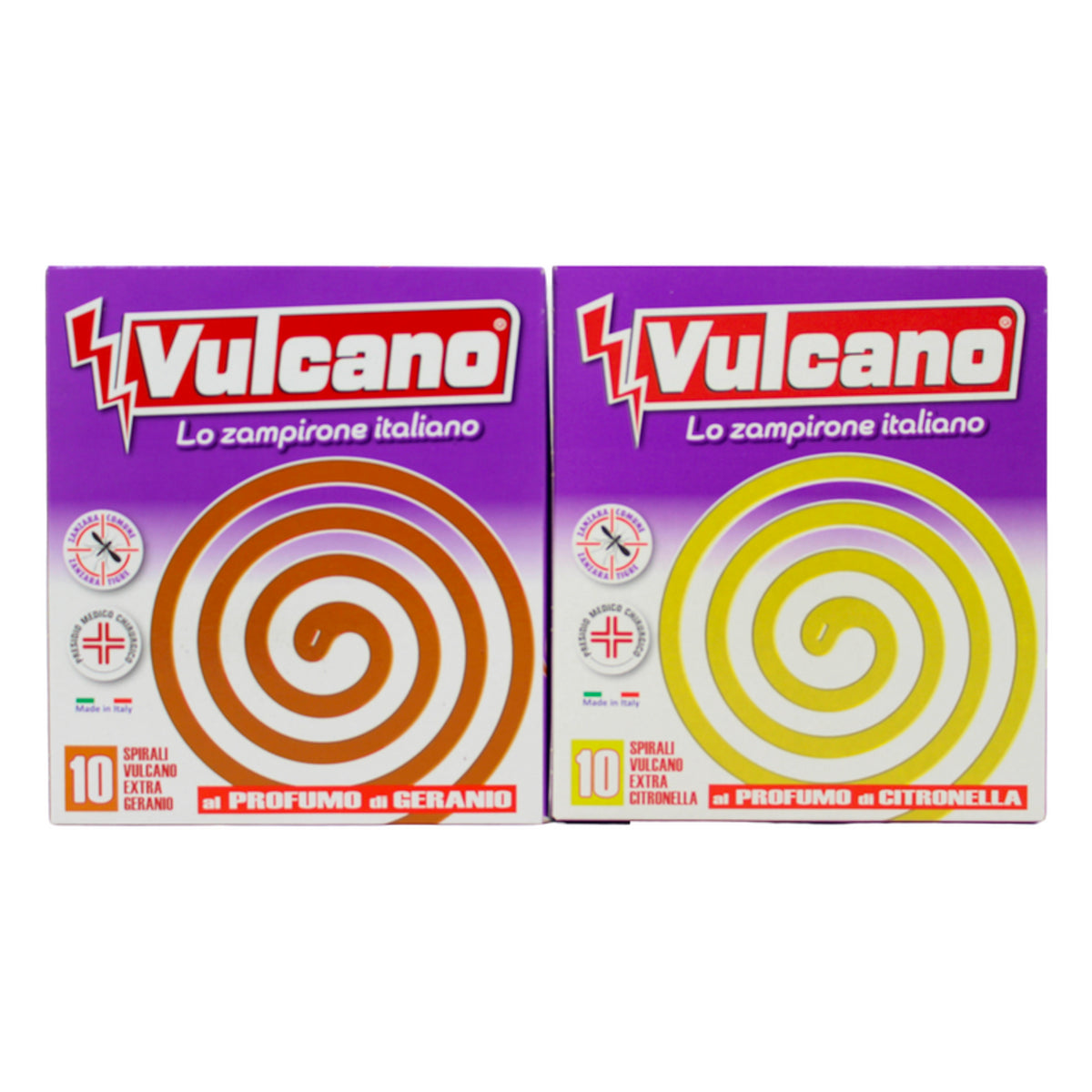 Volcán de insecticida espirales anti -medios perfumes de 10 piezas