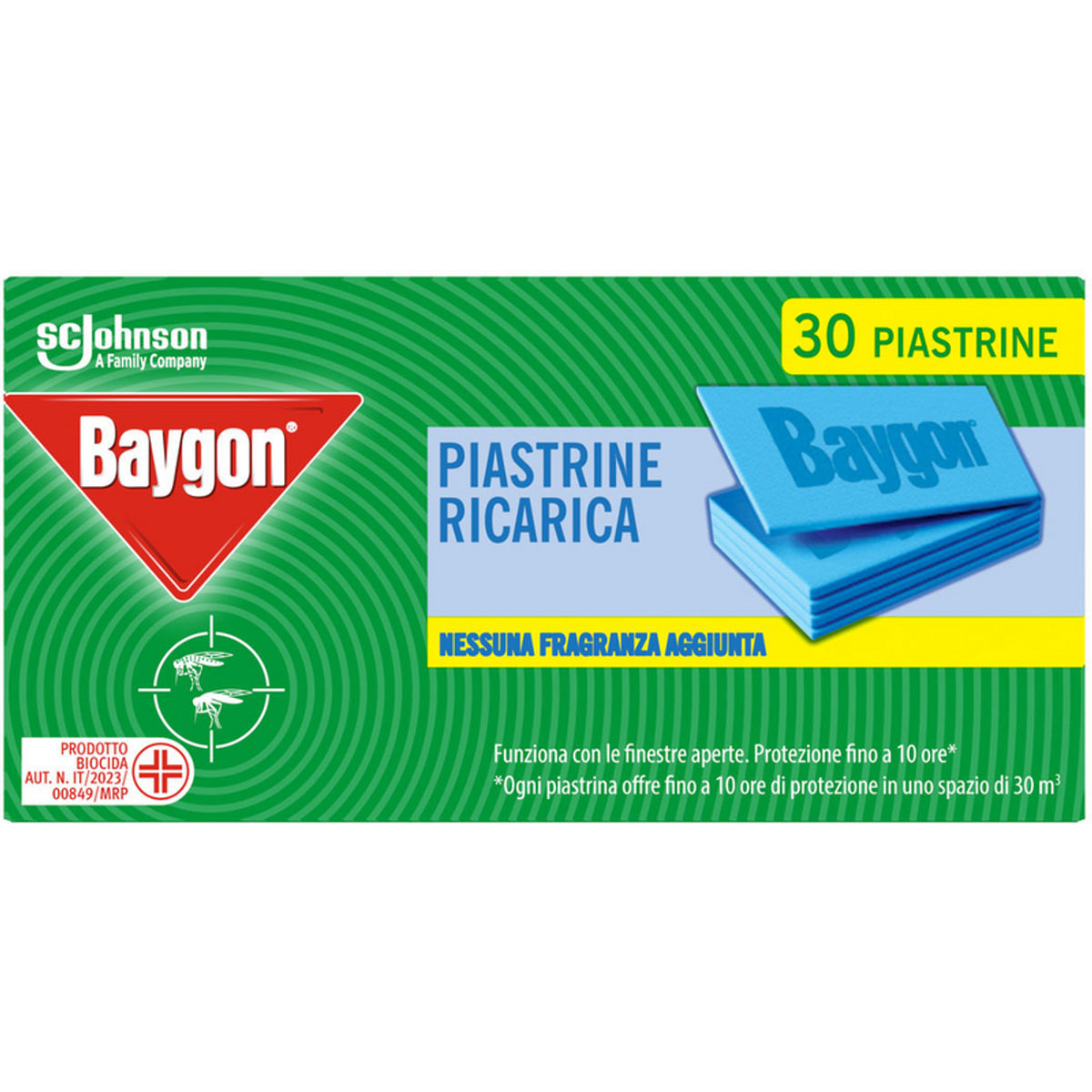 Baygon insecticide bloedplaatjes 30 pc's