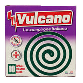 Vulcano Spirali 10 Pz.Classiche Contro Zanzare E Pappataci