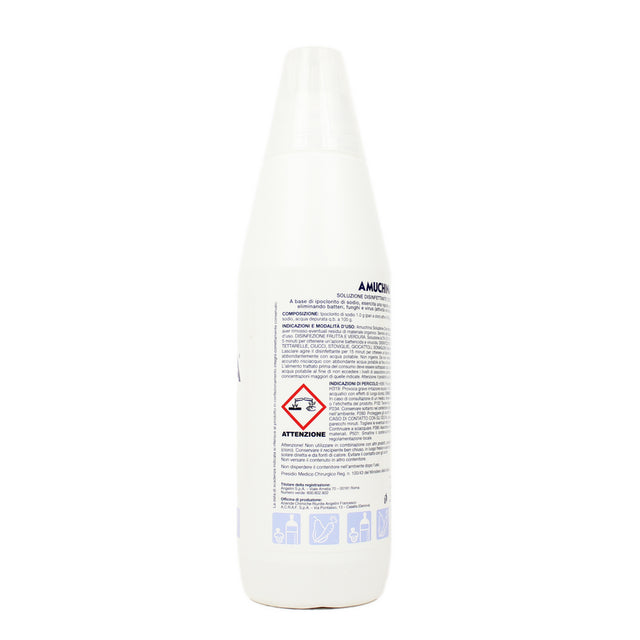 Solution de désinfectante amuchine concentrée 1000 ml