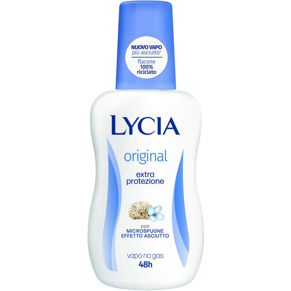 Lycia Original Deodorant Vapo 48h Επιπλέον προστασία 75 ml