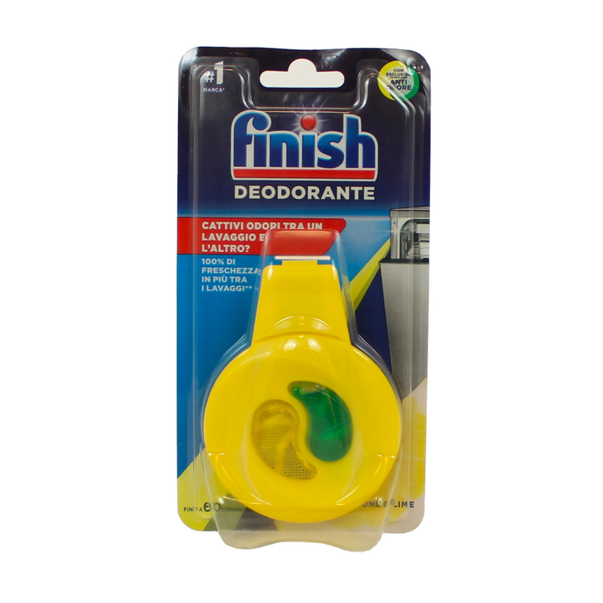 Finish deodorant for dishwasher 60 Limone & Lime washing