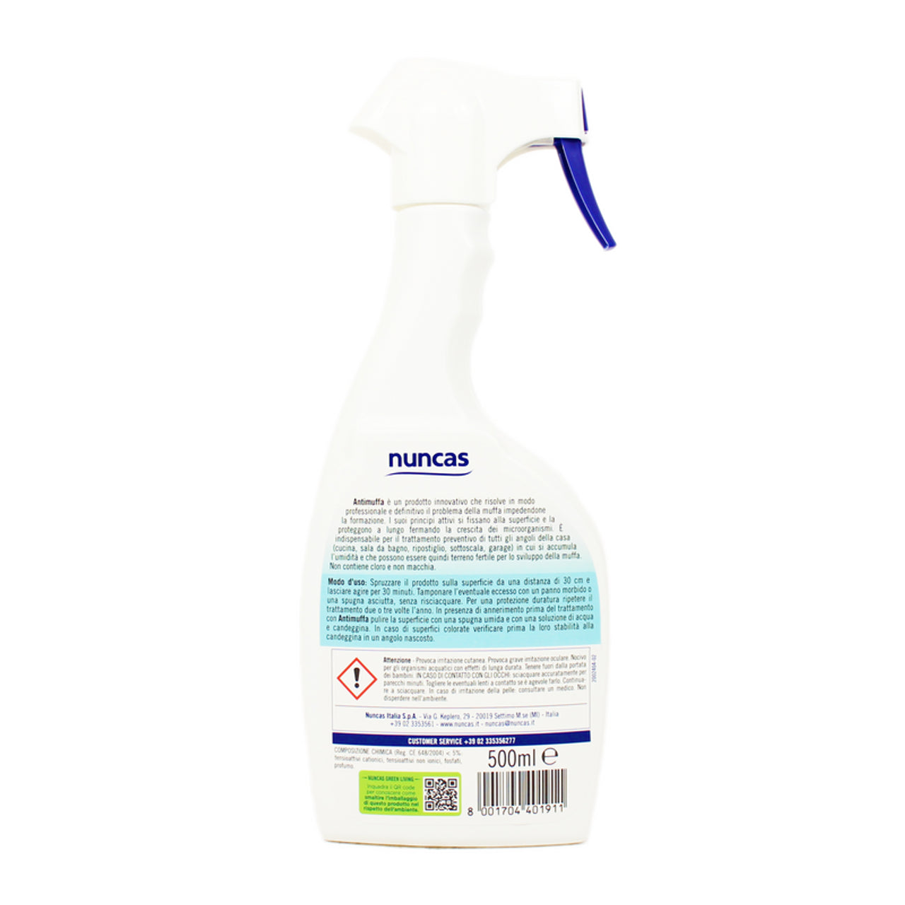 Nuncas anti -mold tisztító spray 500ml