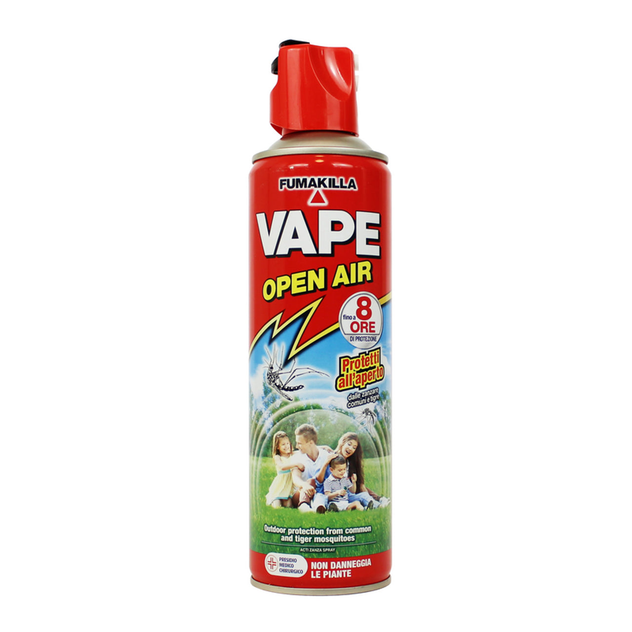 Otvorené vzduchové insekticídové vape 8h 500 ml