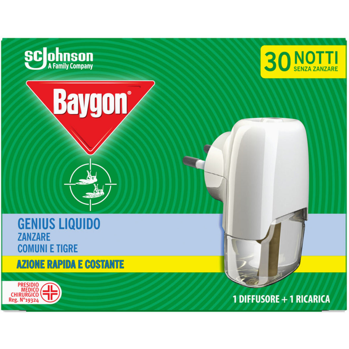 Baygon Genius Insecticida líquida básica+carga
