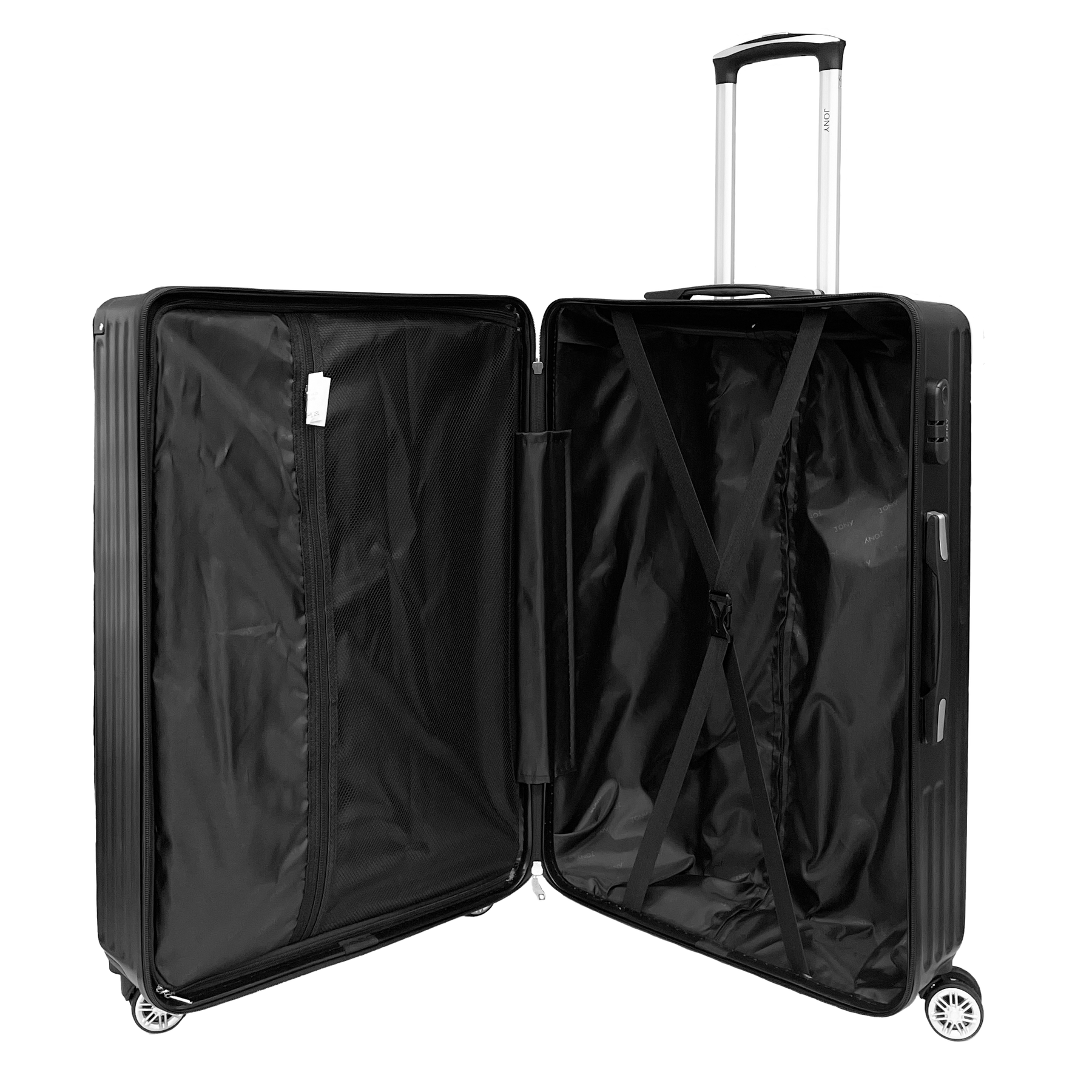 Medium Hard Shell Suitcase 65x45x25 cm - Ultra Light with Combination Lock