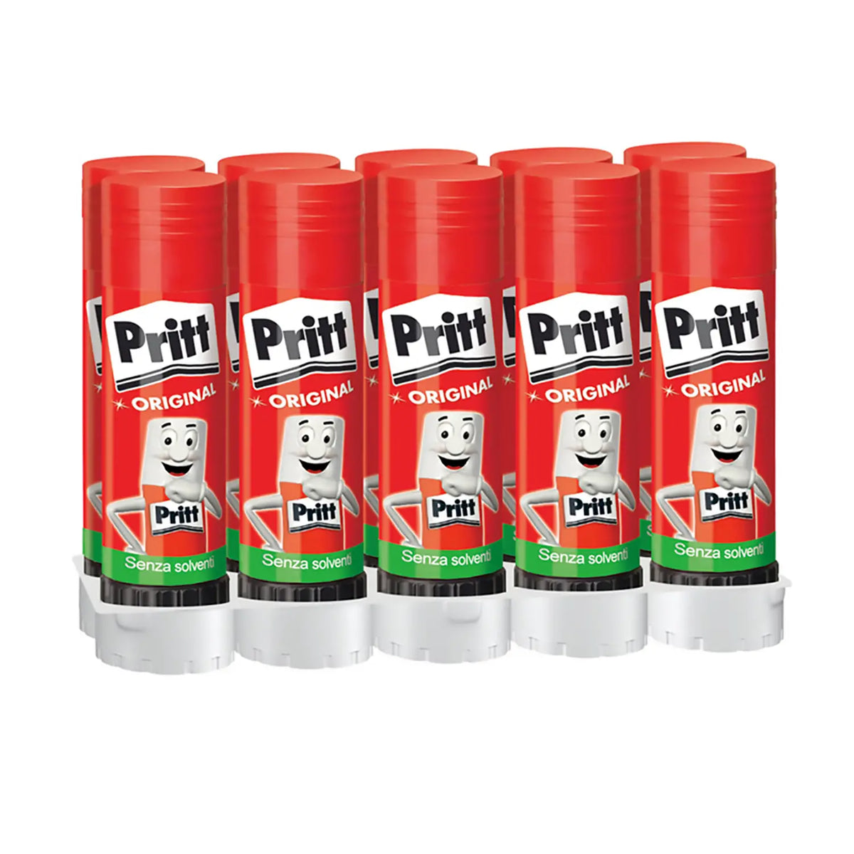 Pritt Original - Colla Stick Per Scuola E Ufficio - 43 G x 10 Pezzi