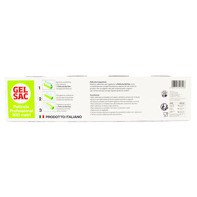 Gel Sacalling Film Transparent 300 mètres Format professionnel