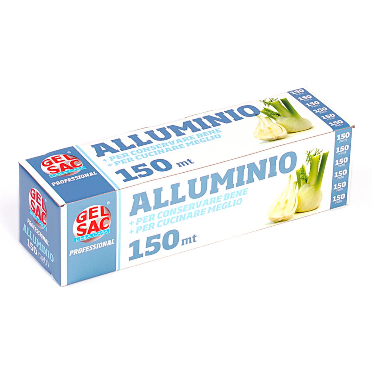 Sacolian Gel Aluminium 150 mètres Format professionnel