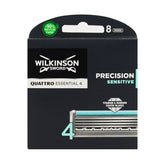 Wilkinson quattro titanium gevoelige reserveonderdelen 8 stuks