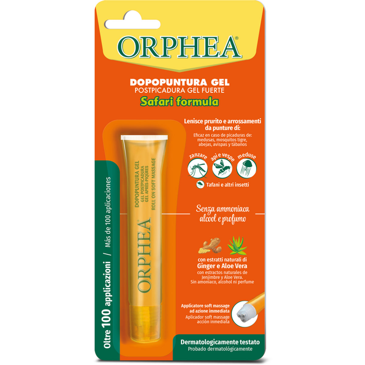 Σωλήνα σαφάρι σογάρι τζελ orphea doppunture 10 ml