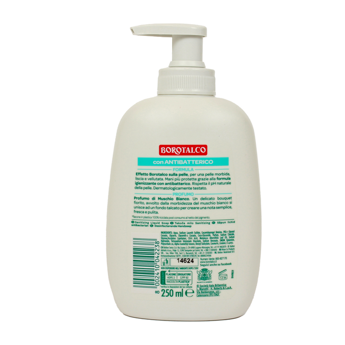 Borotalco Liquid Soap Dose antibactérien 250 ml