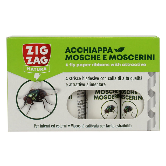 Zig Zag Insecticida prinde mosceine de fructe 4 dungi