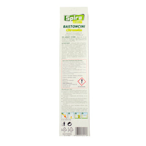 Green Citronella Spira 4 Sticks para ambientes externos