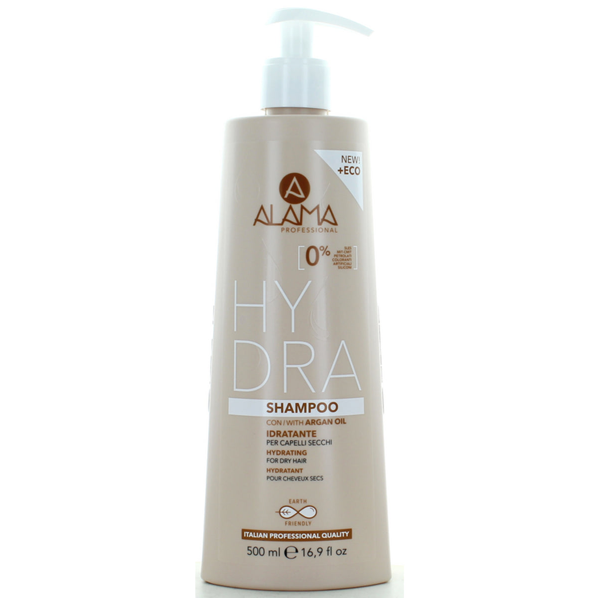 Shampooing hydratant Alama Hydra pour les cheveux secs 500 ml