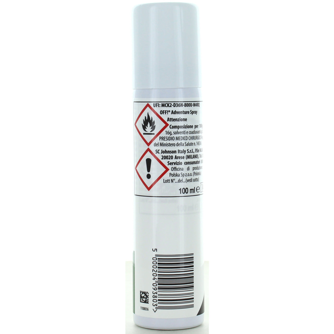 Off! Adventure Insect SPARY REPARAGE 100 ml