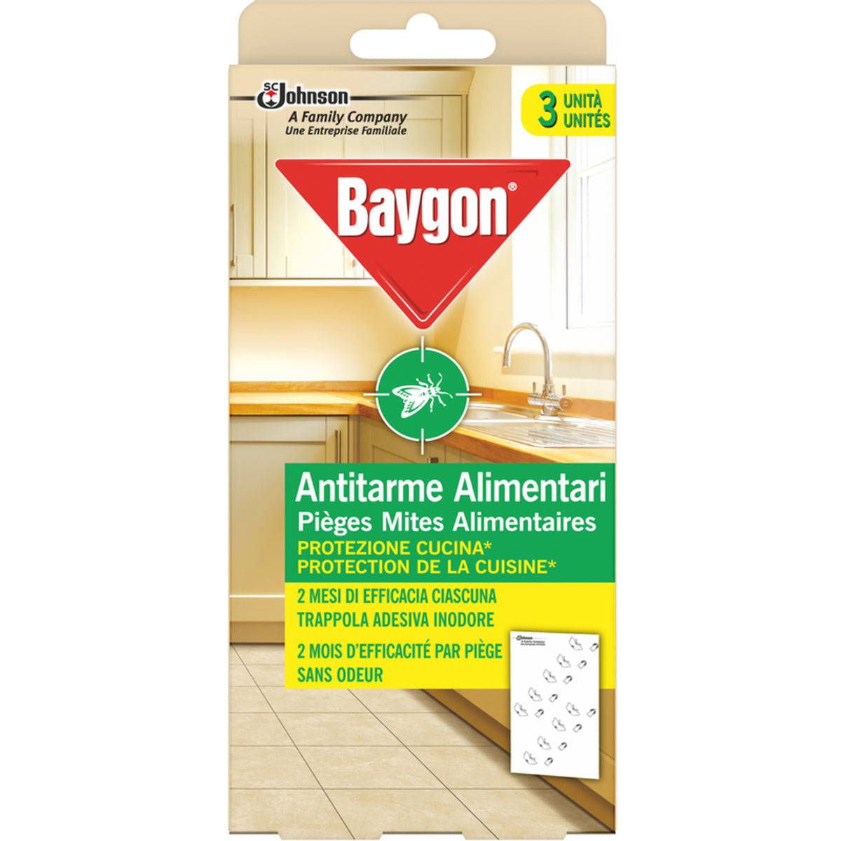 Baygon Food Anti -Tank Bucătărie 3 PC -uri