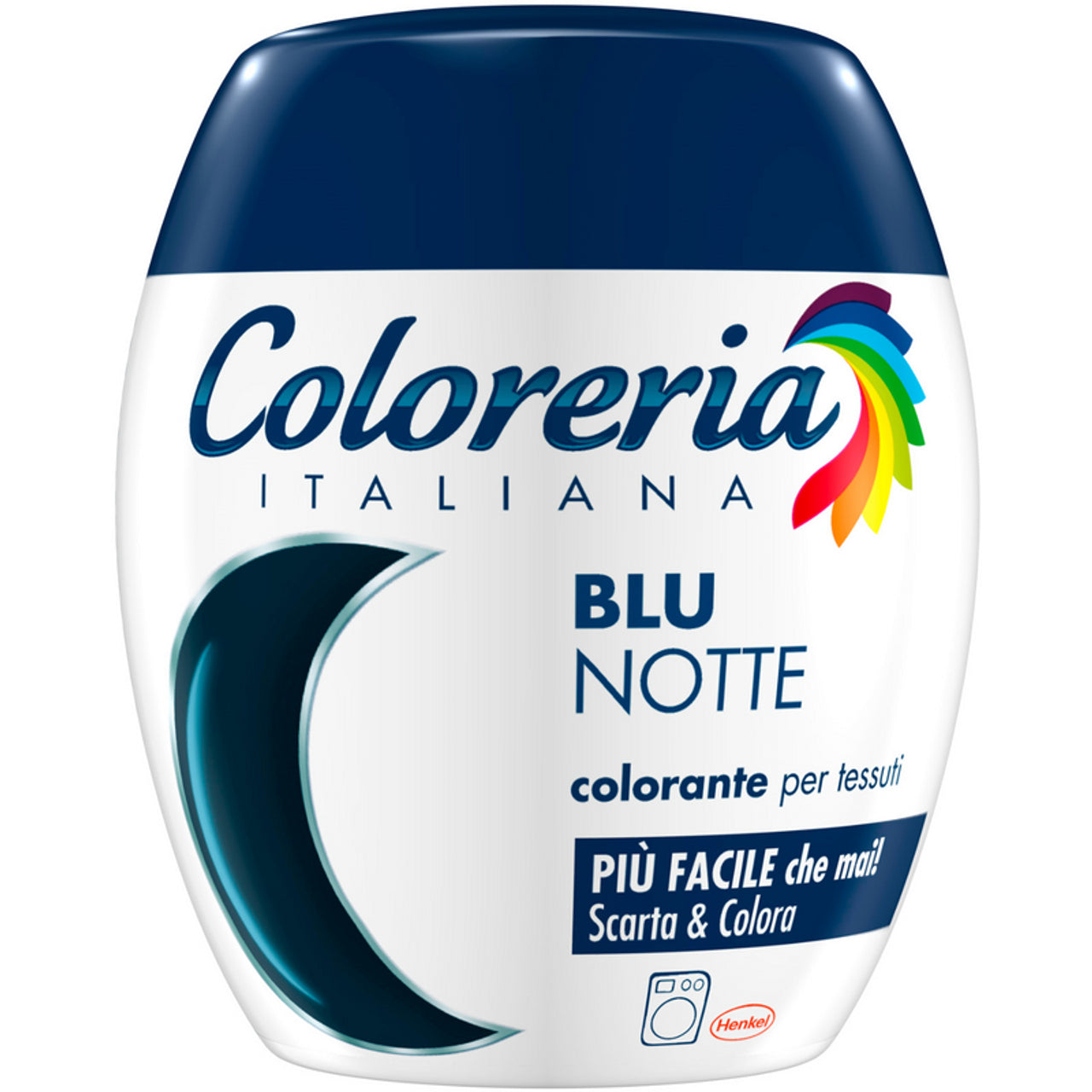 Coloration italienne coloriage de nuit bleu pour tissus