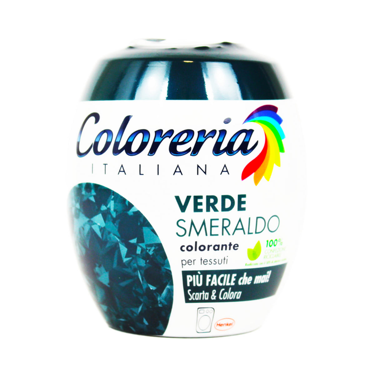 Coloria italiană verde colorat de smarald verde pentru țesătură de 350g