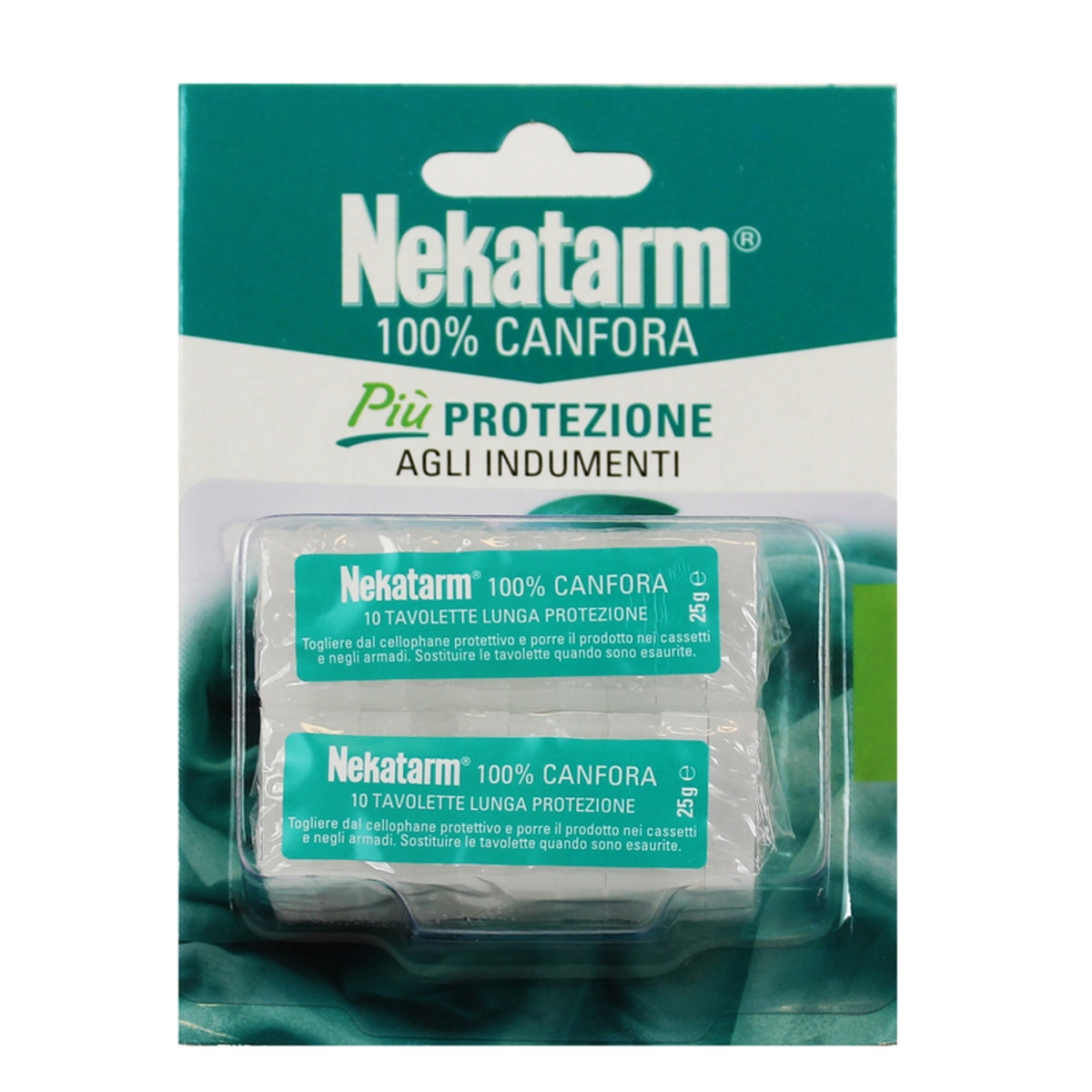 Nekatarm 100% caphor 20 blistrových tablet 50 gr