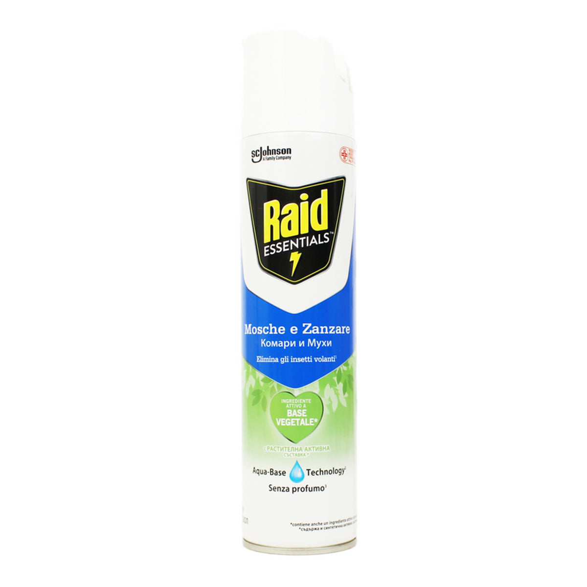 Raid Insetticida Essentials Mosche & Zanzare Spray 400 ml