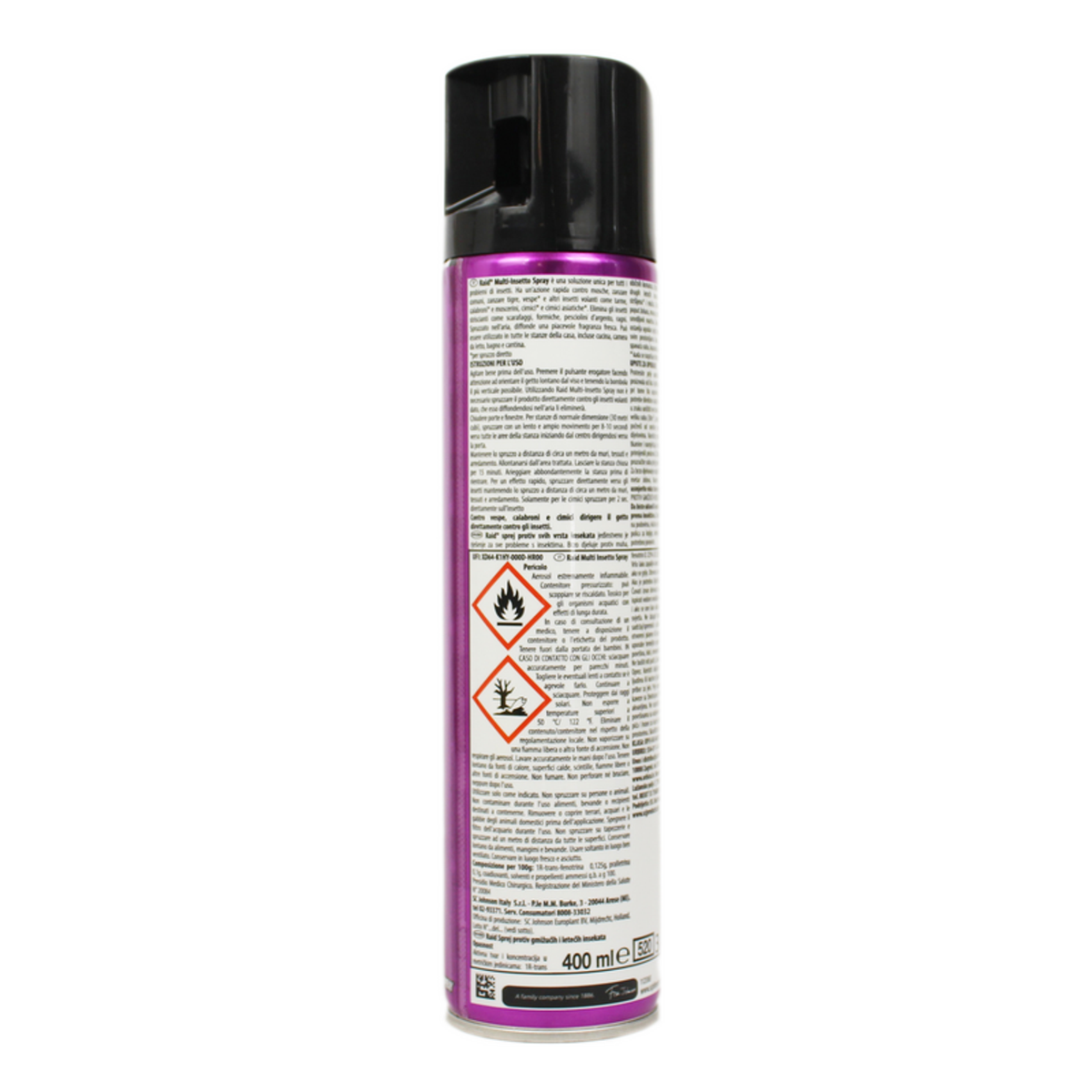 Raid insecticide multi-insectes spray 400 ml