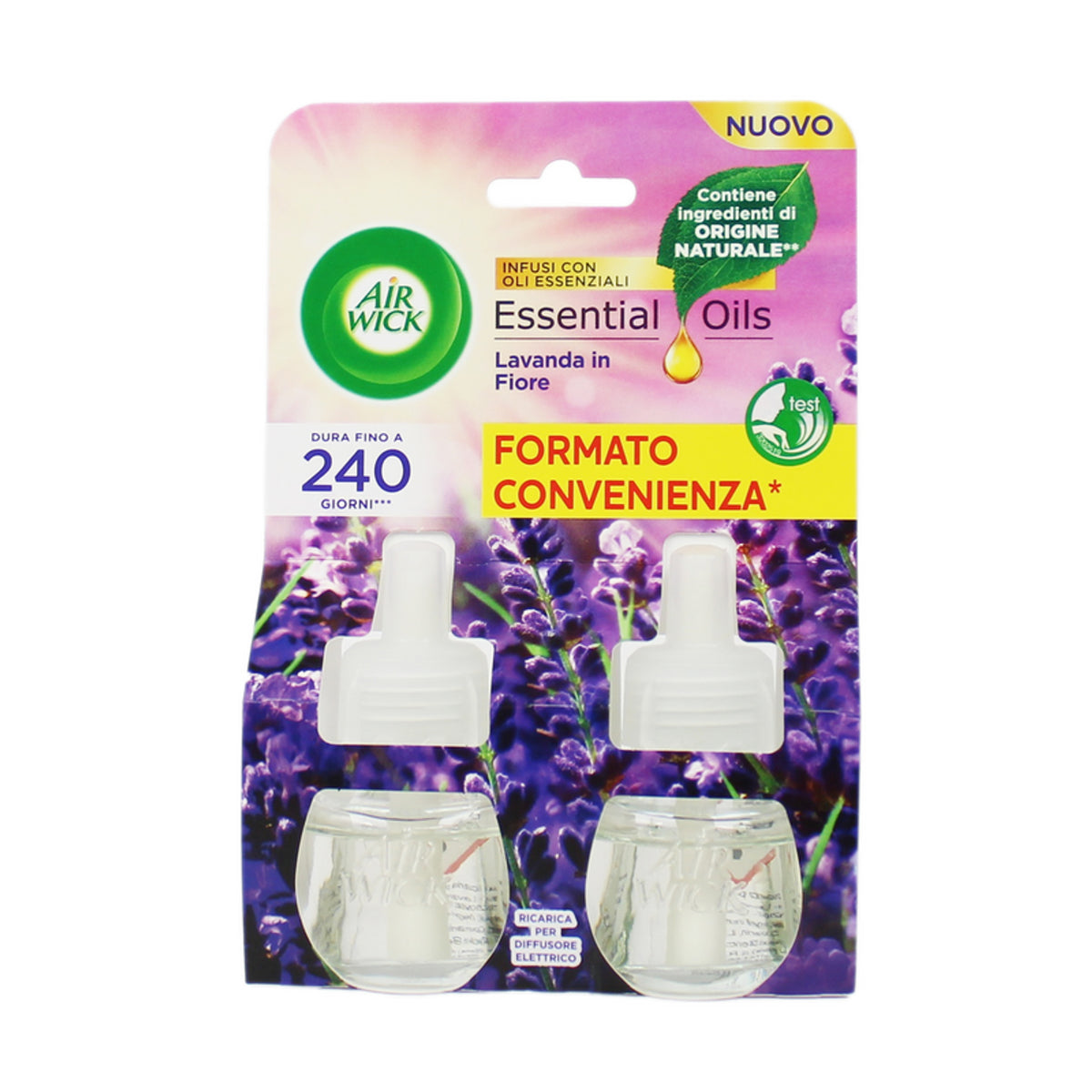 Lavanda de lavanda elétrica Airwick em 2 peças