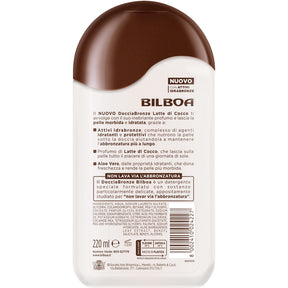 Bilboa douchebronze douche Moisturerende room kokosmelk 220 ml