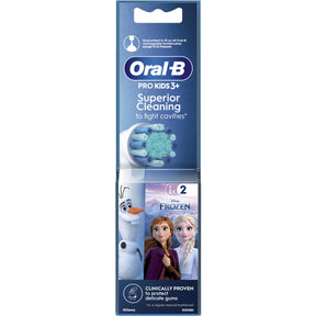 Oral-B Pro Kids 3+ Frozen 2 bucăți Sparente pentru periuța de dinți electrică