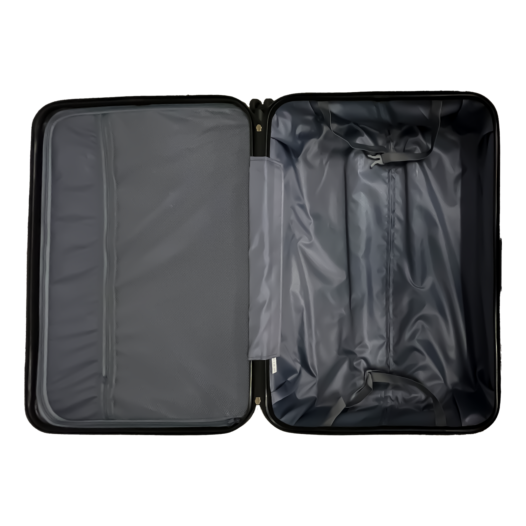 Ormi DuoLine Grande Mala de Viagem Rígida com Carrinho de 75x50x30 cm, Ultraleve em ABS com 4 Rodas Giratórias 360°