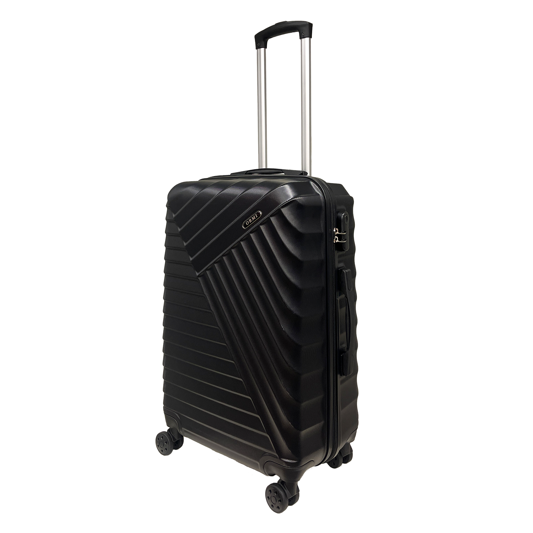 Middelgrote koffer van STSHLine in stevig ABS, afmetingen 65x43x26 cm, met 4 dubbele 360° wielen - Lichtgewicht en duurzaam