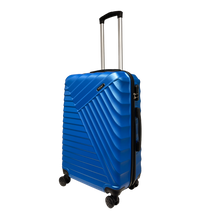 Střední kufr STSHLine z odolného ABS, rozměry 65x43x26 cm, se 4 dvojitými kolečky otočnými o 360° - Lehký a odolný
