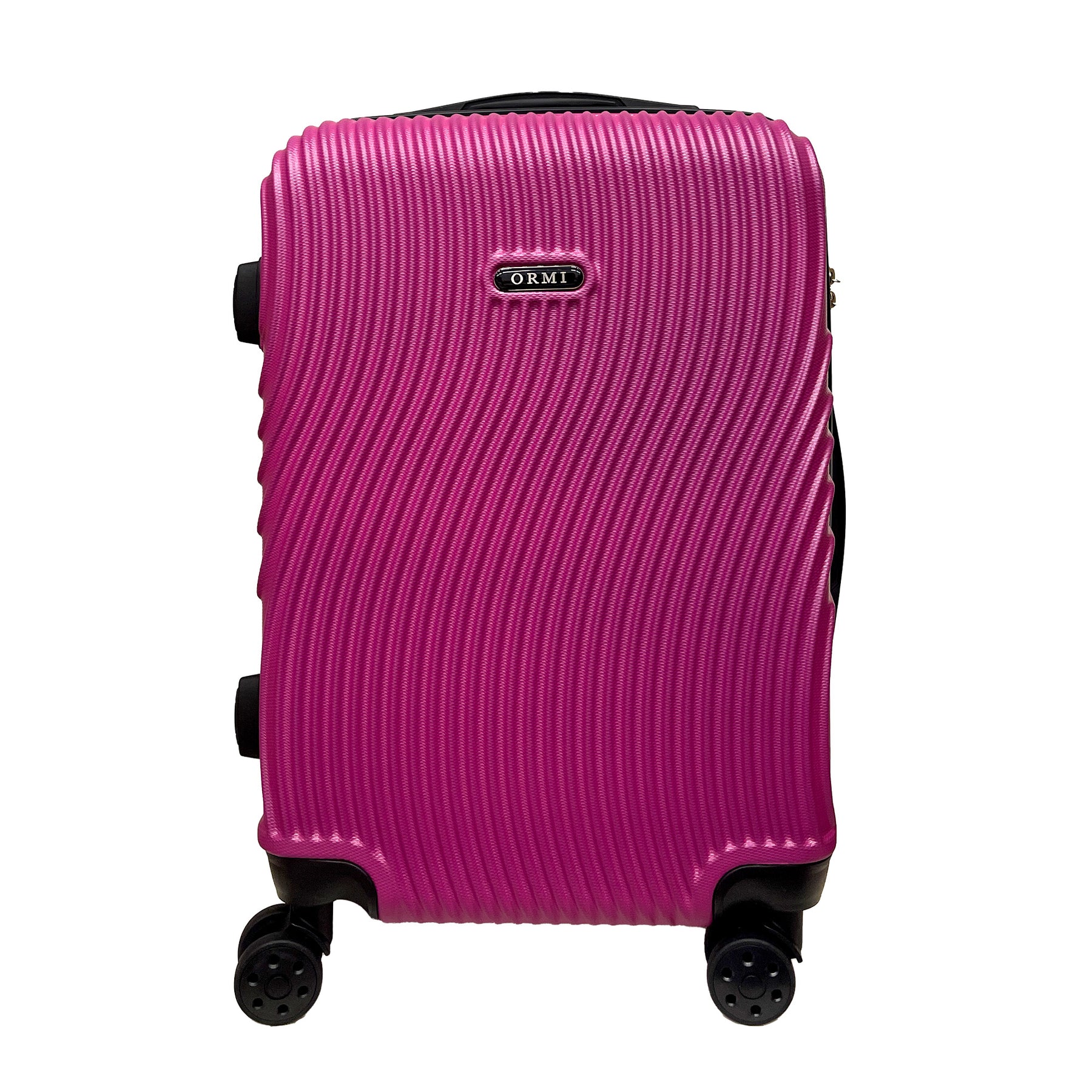 Ormi WavyLine - Grand bagage à main 55x40x22,5 cm | Ultra léger en ABS | 4 roues pivotantes à 360°