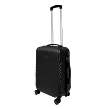 Velika ročna prtljaga Ormi WavyLine 55x40x22,5 cm | Izjemno lahek ABS | 4 360° vrtljiva kolesa