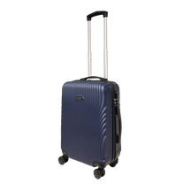 Ormi WavyLine Handgepäck Groß 55x40x22,5 cm | Ultraleicht aus ABS | 4 hochwertige 360° drehbare Räder