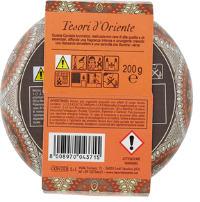 East treasures Aromatic candle Fior di Loto 200 gr