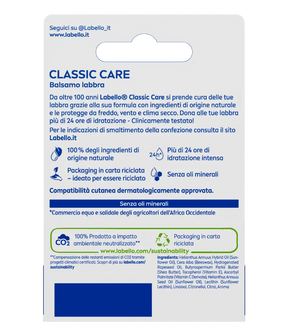 Labello Burrocacao Classic Care 24h+ hidracija