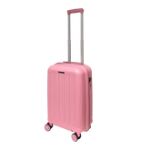 Handbagage van Zacht en Lichtgewicht Polypropyleen 55x36x25cm met TSA-slot en Hoogwaardige Ultralichte Trolley