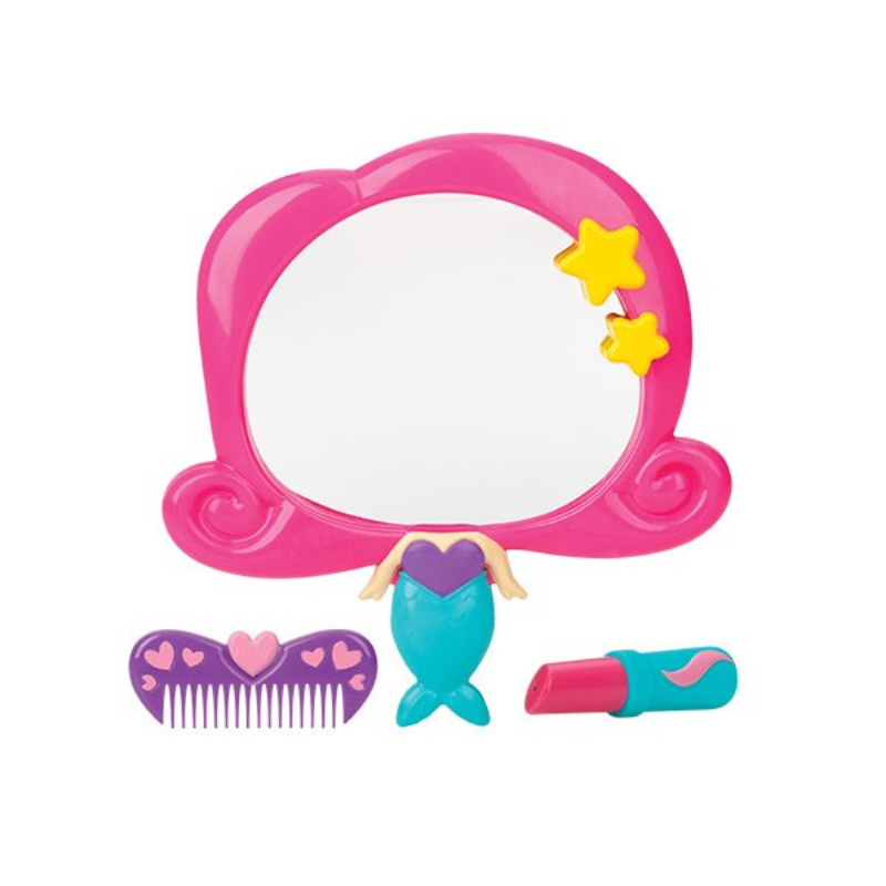 Nuby Set Mirror Bathroom Games - Little Mermaid