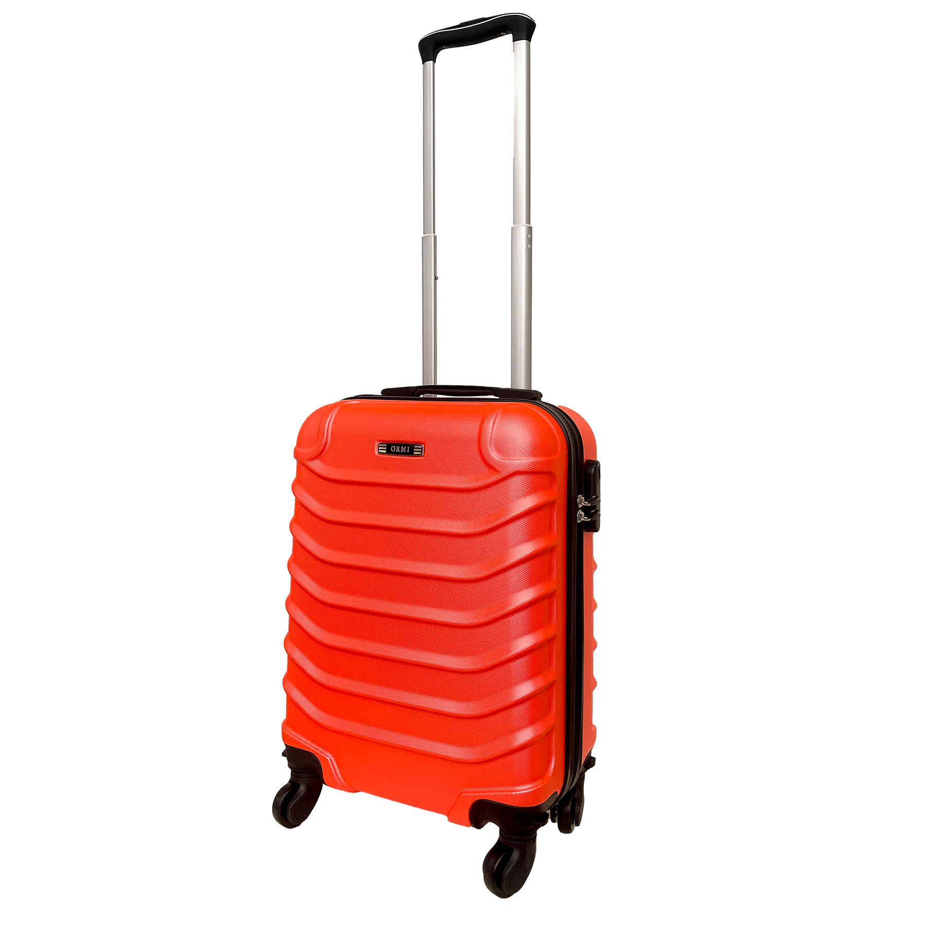 LLD ORMI - Kleine rigide handbagage in ABS 18 "(52x36x20cm) met verwijderbare zwenkwielen 360 °
