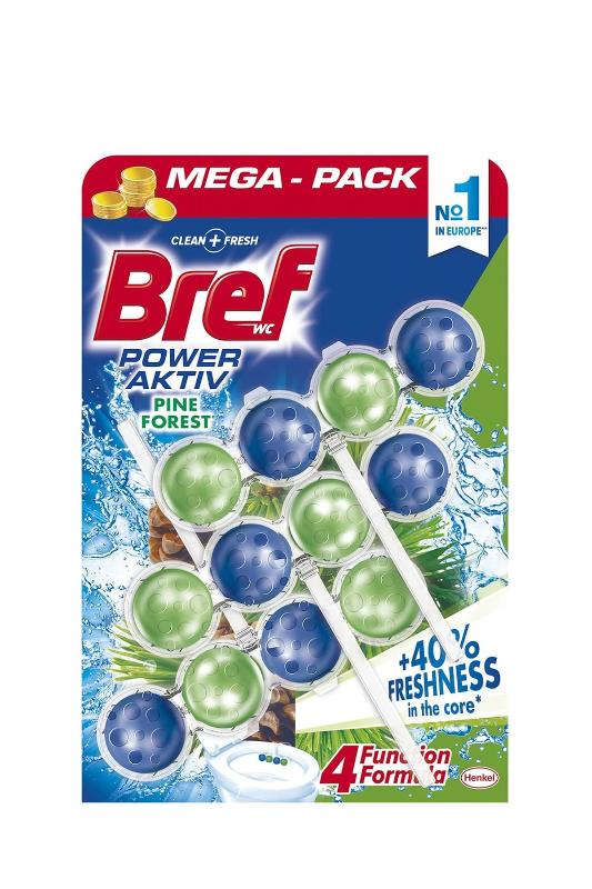 Bref WC Power Active Tavolette WC Pino 50G x 3 kose