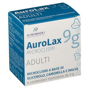 Aurolax adult microclisms 6pz from 9g